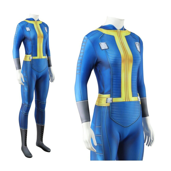 Fallout Lucy Costume Bodysuit - Women Uniform Suit - Adult Kids Full Set