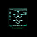 Fallout Pip-boy 3000 Stat Screen - LED Acrylic Light -  Gaming Gift & Collectors