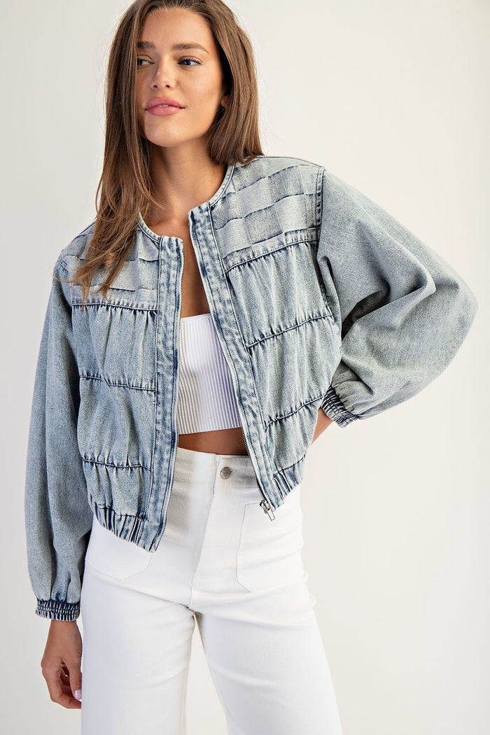 Feeling Good Snow Washed Jacket