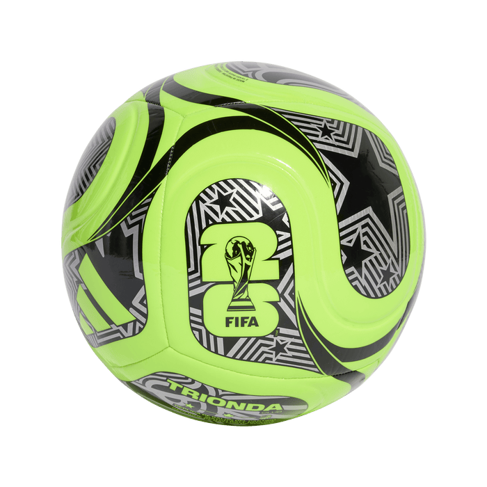 adidas FIFA World Cup 26™ Trionda Club Ball | Lucid Lemon / Black / Silver Metallic