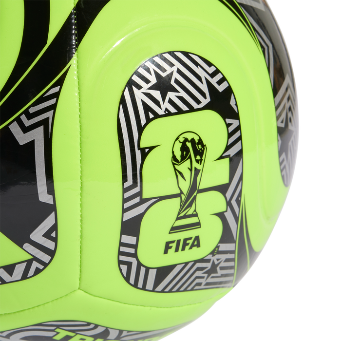 adidas FIFA World Cup 26™ Trionda Club Ball | Lucid Lemon / Black / Silver Metallic
