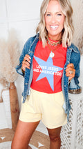 -FINAL SALE- Loves Jesus & America Too Tee