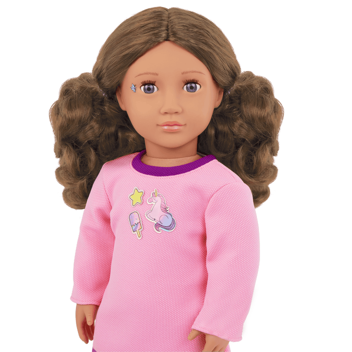 Our Generation 18-inch Doll Finley & Stickers