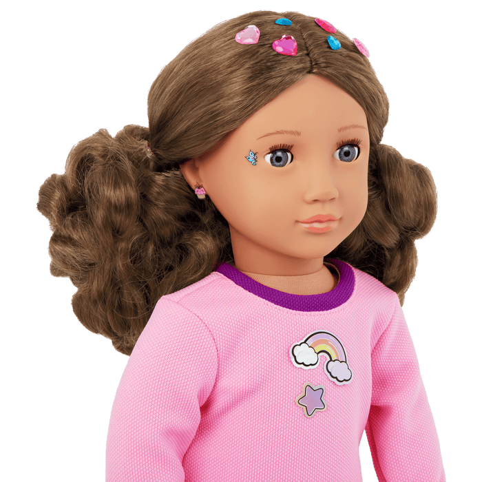 Our Generation 18-inch Doll Finley & Stickers