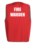Fire Warden Printed Vest - City Workwear