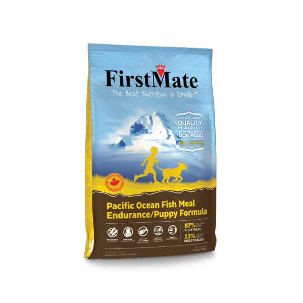FirstMate Grain Free Limited Ingredient Diet Pacific Ocean Fish Meal Endurance Puppy Formula Dry Dog Food