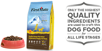 FirstMate Grain Free Limited Ingredient Diet Pacific Ocean Fish Meal Endurance Puppy Formula Dry Dog Food