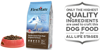 FirstMate Grain Free Limited Ingredient Diet Pacific Ocean Fish Meal Original Formula Small Bites Dry Dog Food