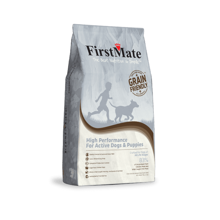 FirstMate Grain Friendly High Performance Active Dogs and Puppies Dry Dog Food