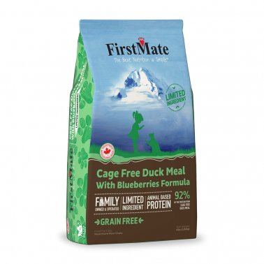 FirstMate Limited Ingredient Cage-Free Duck with Blueberries Dry Cat Food