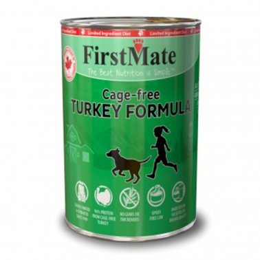 FirstMate Limited Ingredient Cage Free Turkey Formula Canned Dog Food
