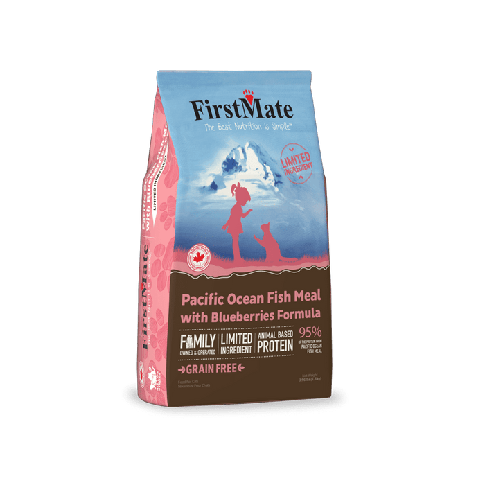 FirstMate Limited Ingredient Pacific Ocean Fish with Blueberries Dry Cat Food