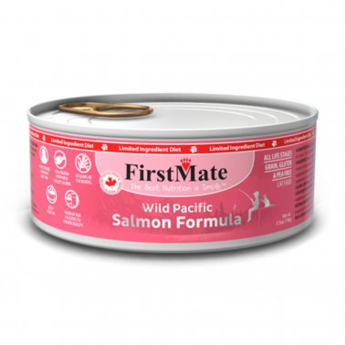 FirstMate Limited Ingredient Wild Salmon Formula Canned Cat Food