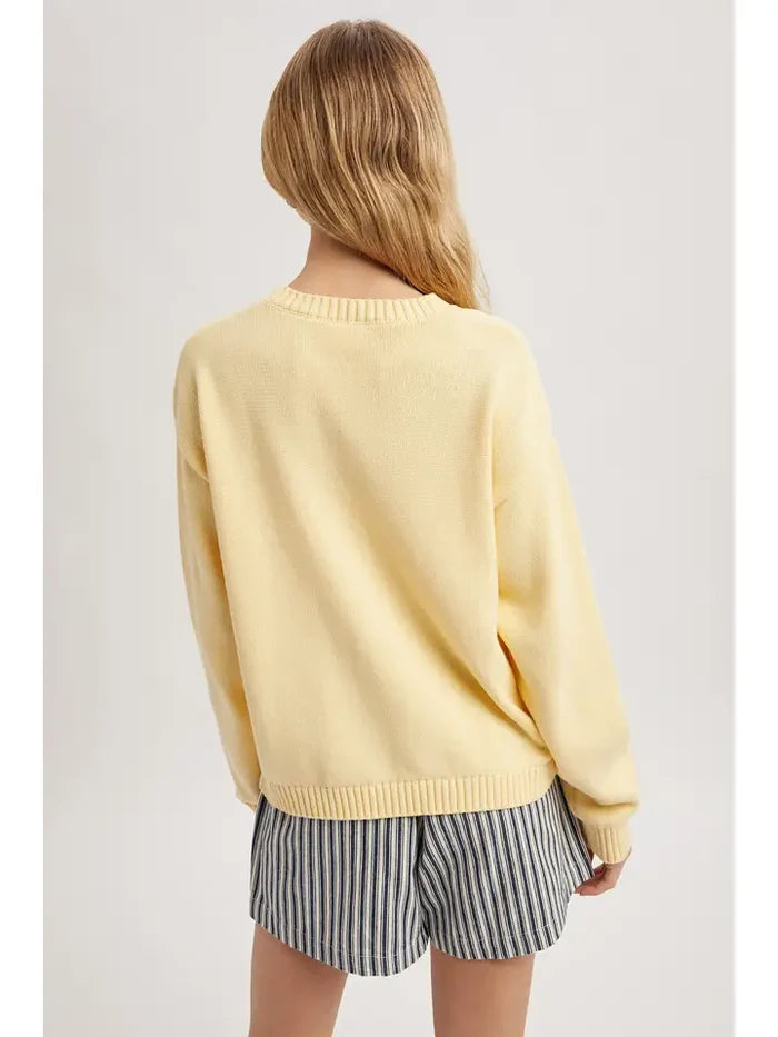 Fish Stories Crewneck Sweater