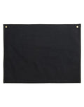 Australian Industrial Wear Hospitality & Chefwear 72cm x 54cm. / Black FITZROY half waist apron m3100