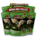 FIVE Biology & Anatomy Foundations Solo Essentials Medium Sterilized Barn Owl Pellet Activities