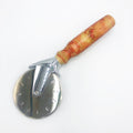 Flaming Box Elder Pizza Slicer - No One Alike