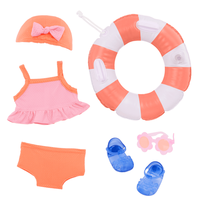 Our Generation Deluxe Outfit Floaty Fun for 18-inch Dolls