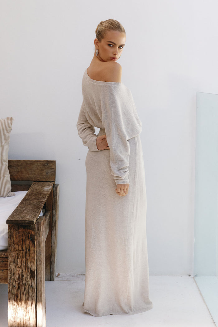 Petal and Pup USA DRESSES Florida Maxi Dress - Sand