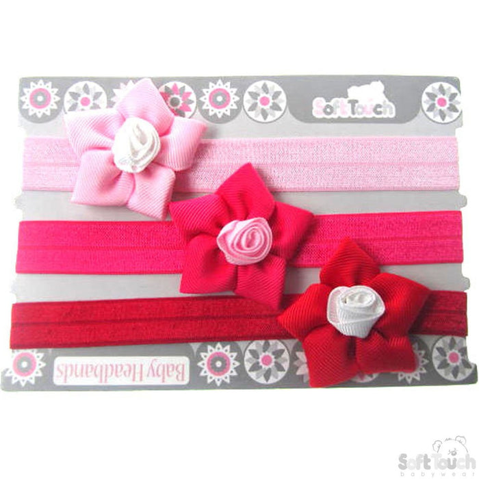 Flower Bow Headbands -HB67