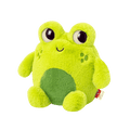 Plush frog.