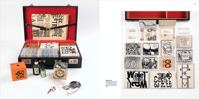 Inside page of 'Fluxus Means Change: Jean Brown’s Avant-Garde Archive'.
