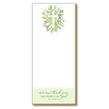 Friendship Spring Flowers Cross with Scripture Skinny Pad