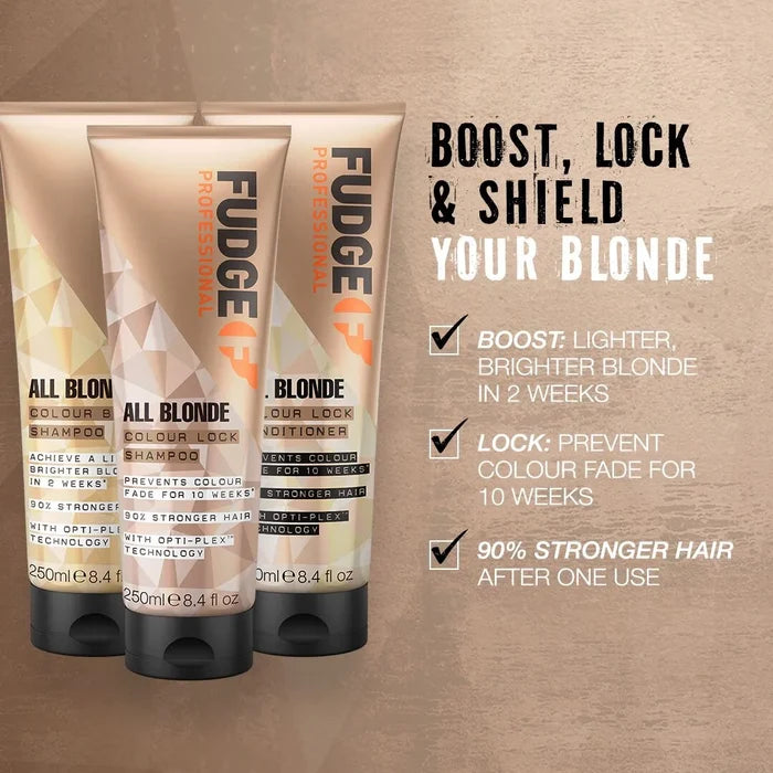 Fudge Professional All Blonde Colour Lock Shampoo 250ml