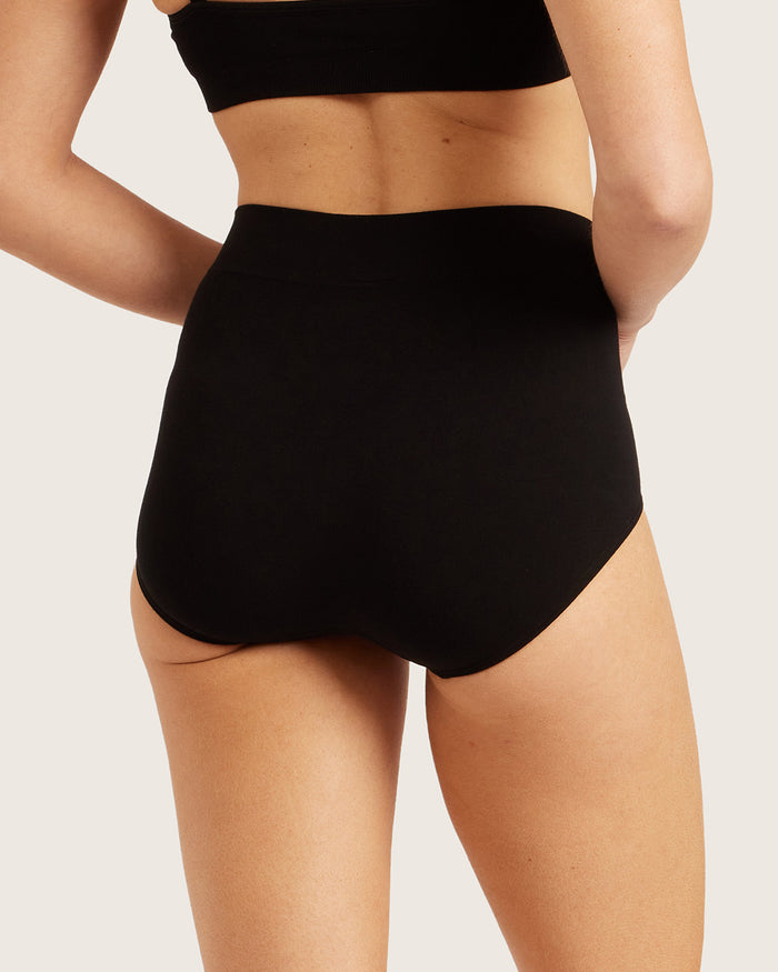 Full Coverage Briefs - Black