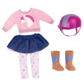 Equestrian outfit for 14-inch doll