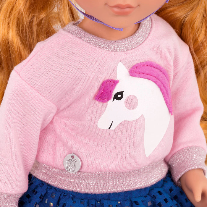 Equestrian outfit for 14-inch doll