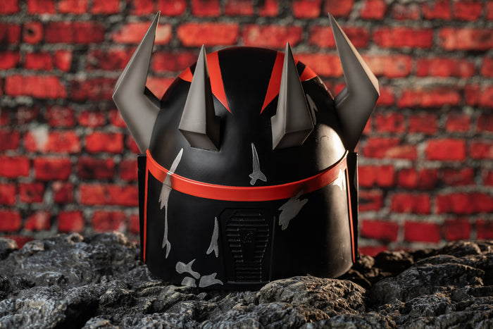 Gar Saxon Helmet - SW Mandalorian Resin Replica - Adult Halloween Prop