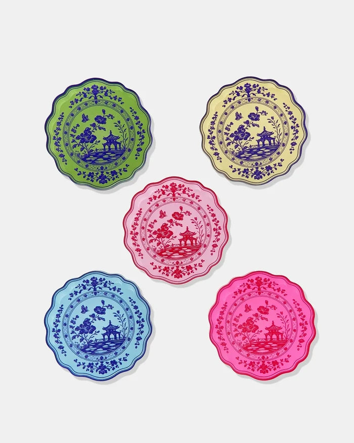 Garden Party Coasters, Set of 4