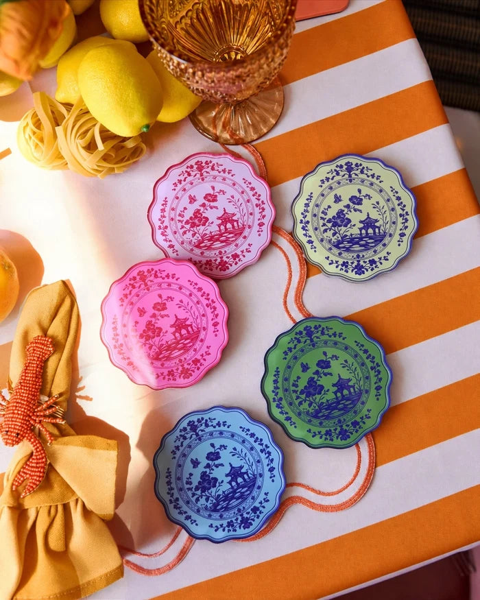 Garden Party Coasters, Set of 4