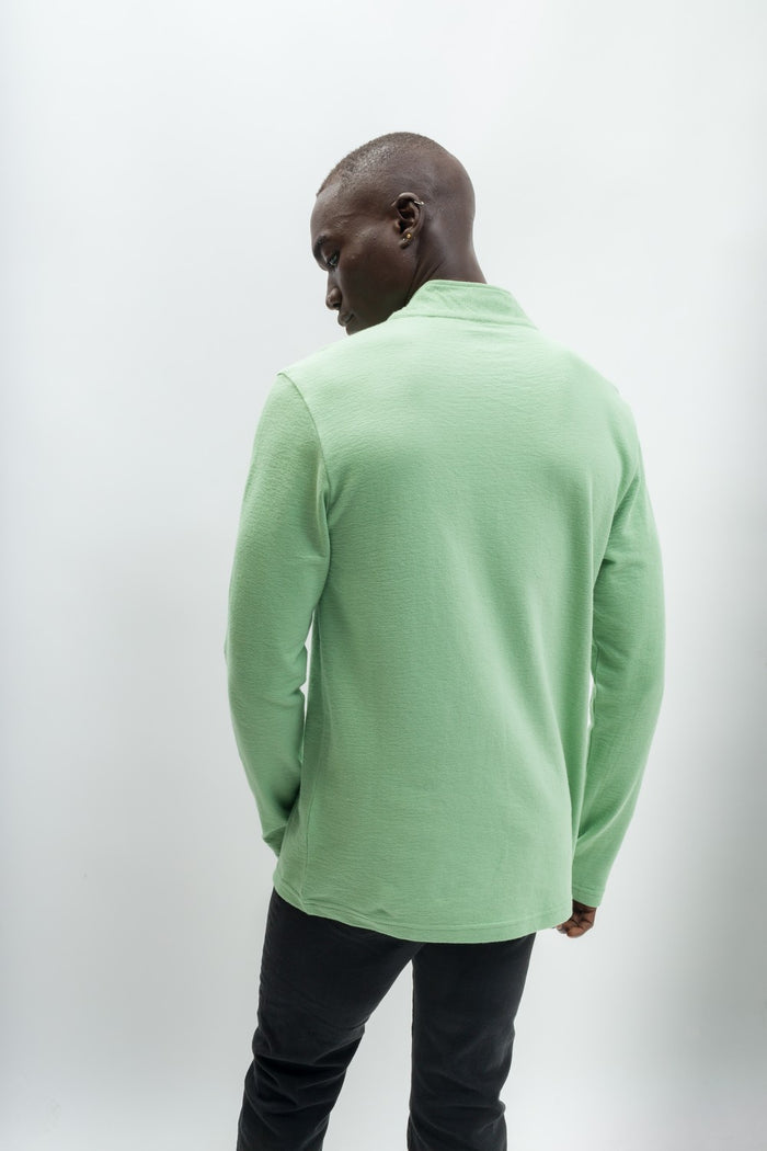 Geovanny | Men's Anti-Stain Quarter Zip Shirt