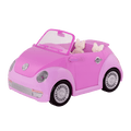 Purple toy convertible punch buggy car