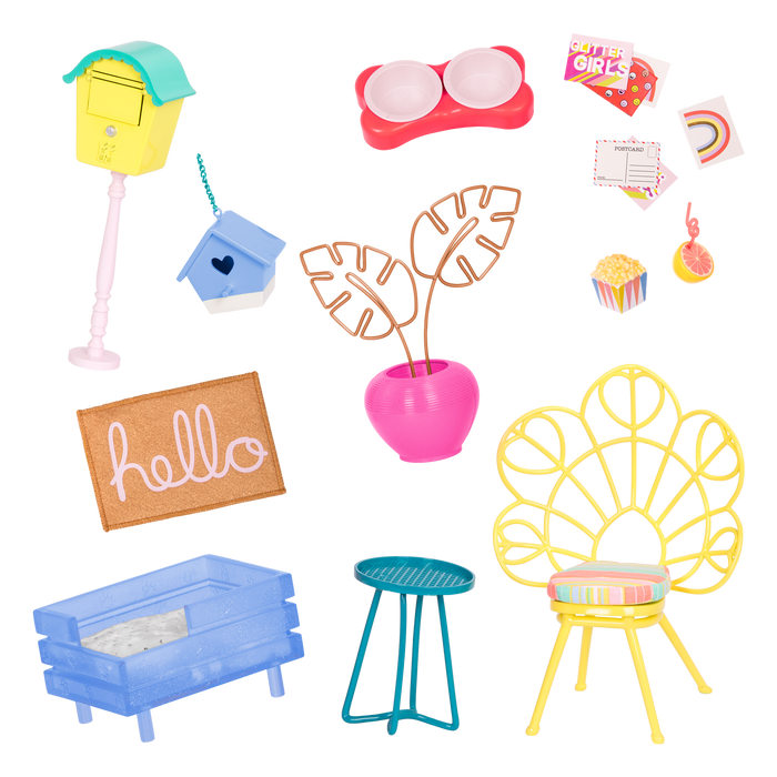 GG Home Porch Set - Glitter Girls