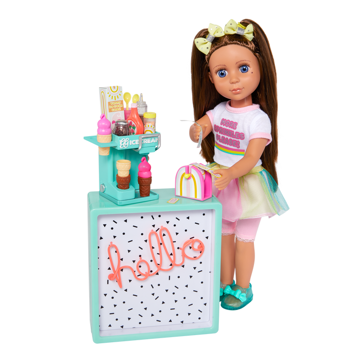 Glitter Girls soft serve ice cream playset