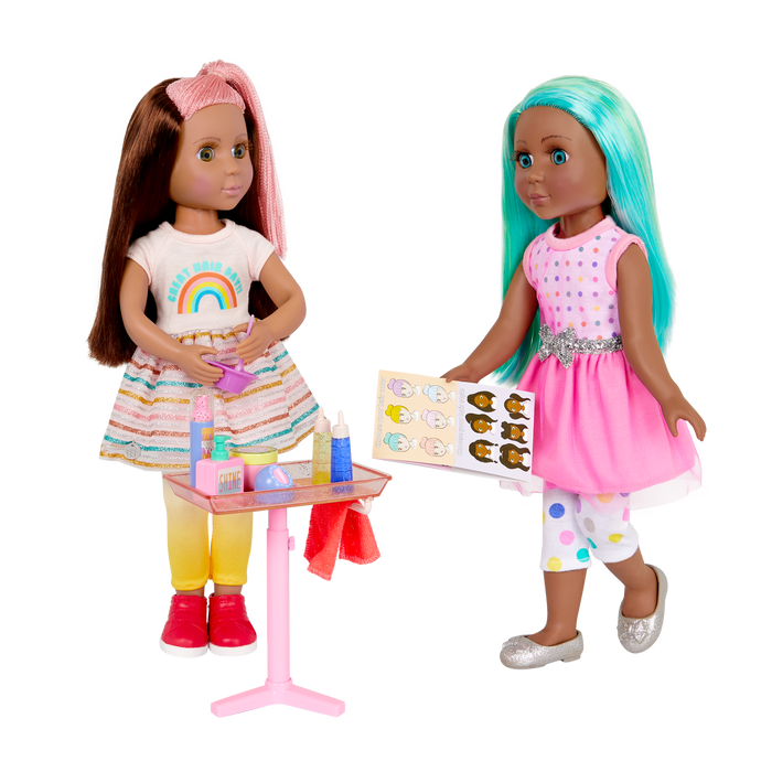 Glitter Girls hair salon playset