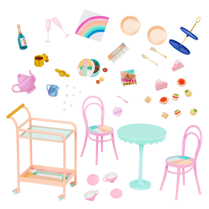 GG Tea Cart Playset - Glitter Girls