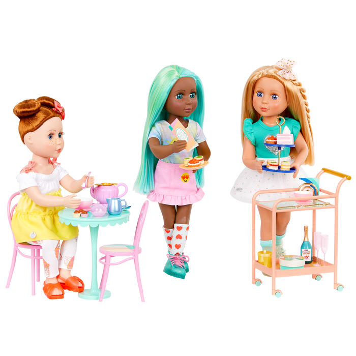 GG Tea Cart Playset - Glitter Girls