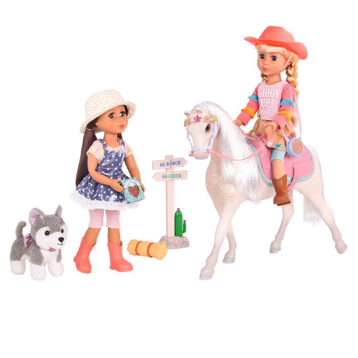 GG Trail Horseback Riding Set - Glitter Girls