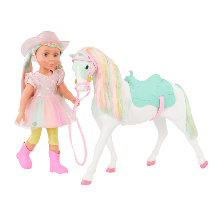 Glitter Girls Gia Gypsy Doll Horse Set