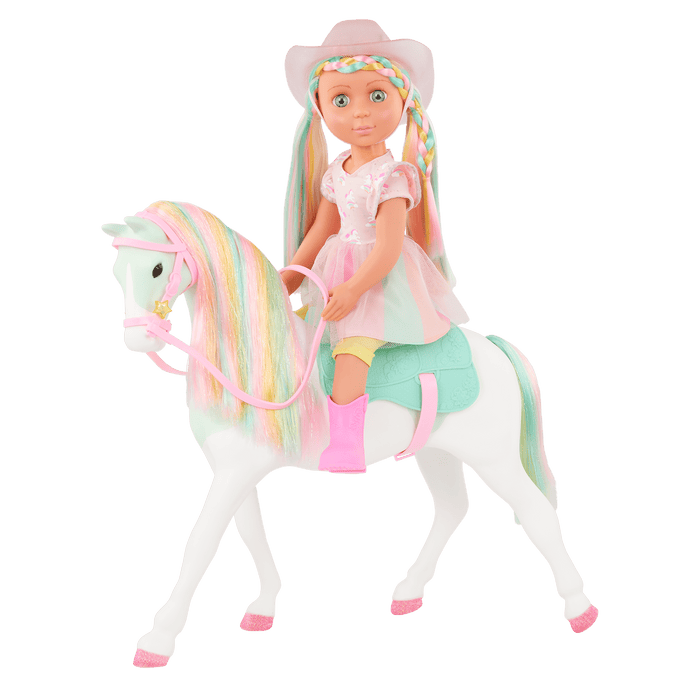 Glitter Girls Gia Gypsy Doll Horse Set