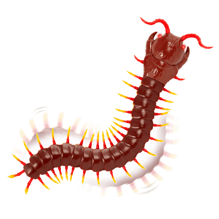 Remote control giant centipede toy