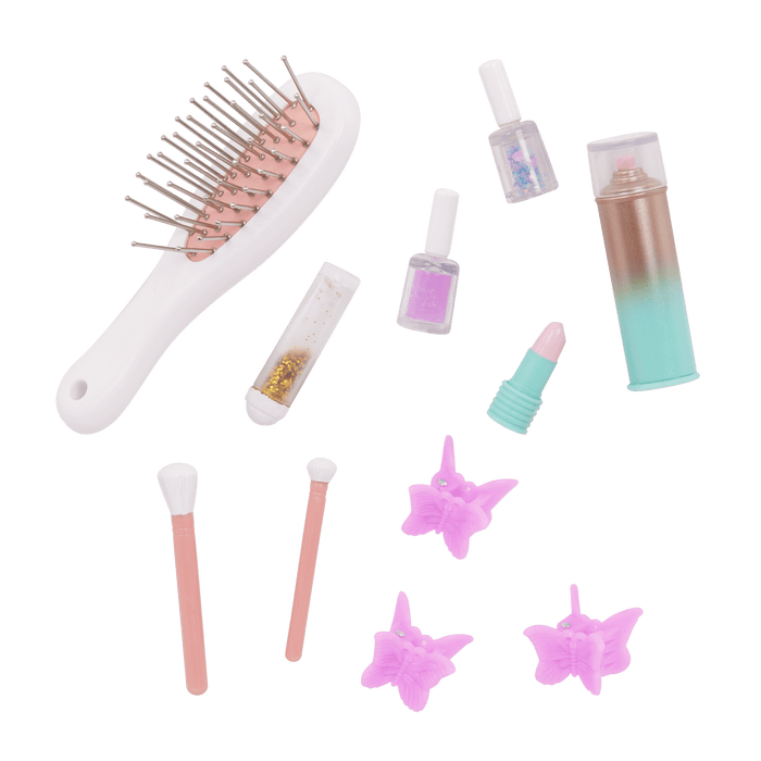 Our Generation Glam & Glow Vanity Table Set for 18-inch Dolls