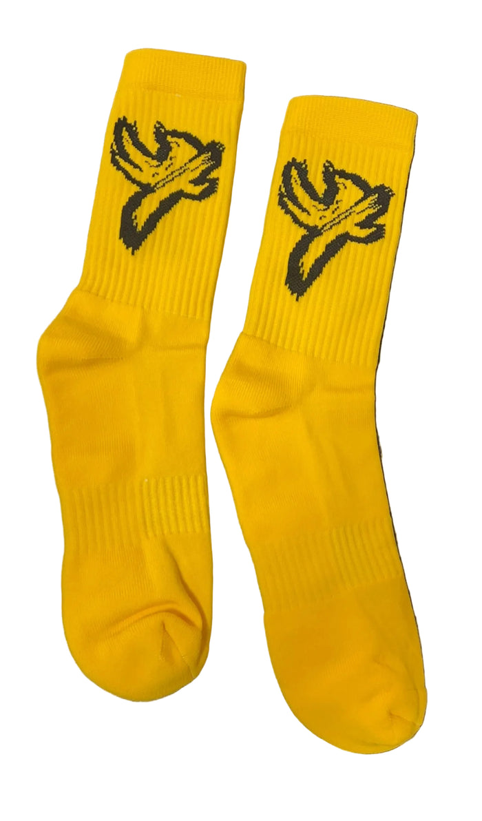 Gold/yellow socks