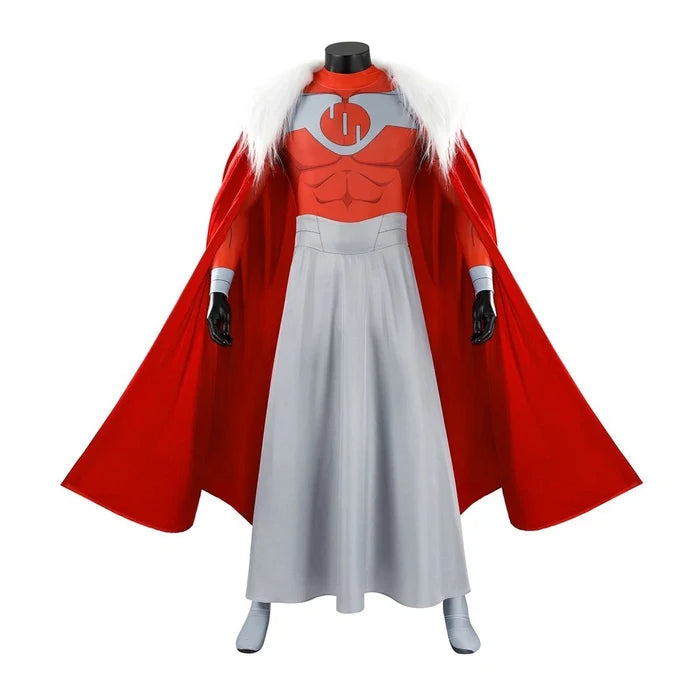 Grand Regent Thragg Cosplay - Invincible 4 Viltrumite Emperor Jumpsuit Replica - Bodysuit Adult Halloween