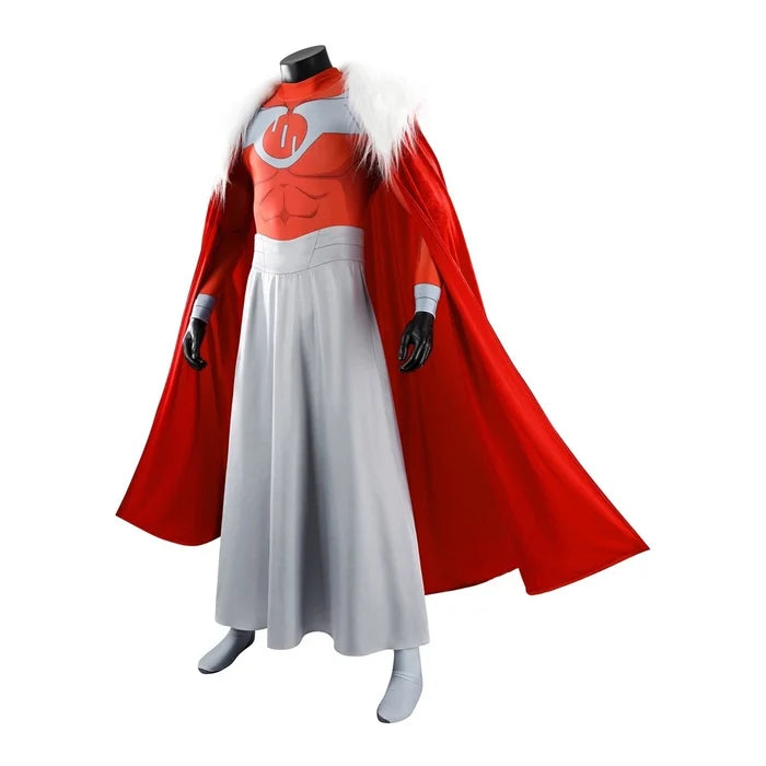 Grand Regent Thragg Cosplay - Invincible 4 Viltrumite Emperor Jumpsuit Replica - Bodysuit Adult Halloween