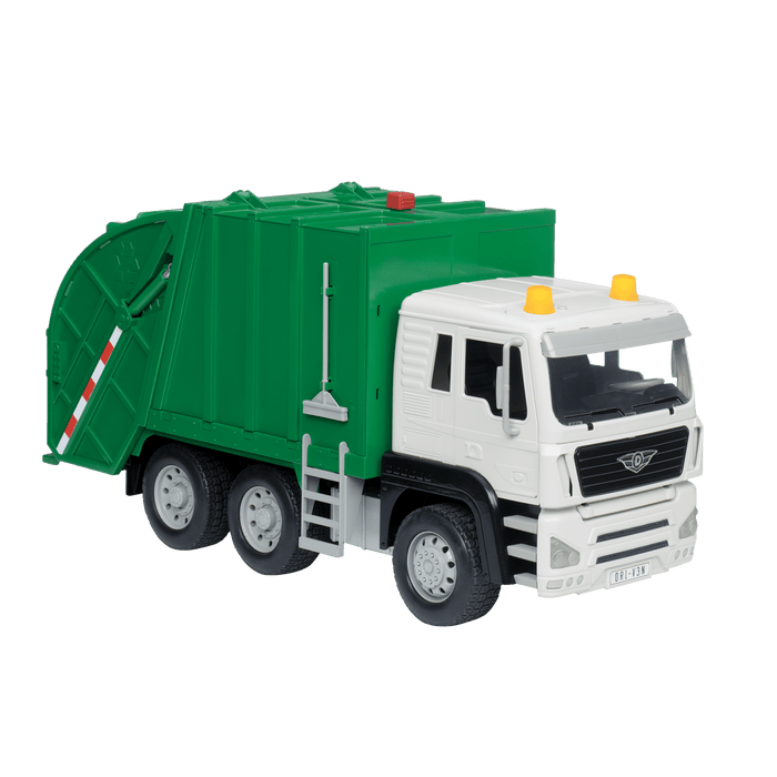 Large Green Recycling Truck